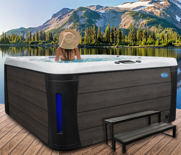 Calspas hot tub being used in a family setting - hot tubs spas for sale Georgetown
